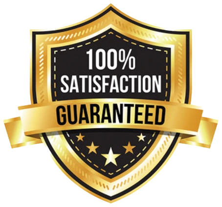 100% satisfaction guaranteed