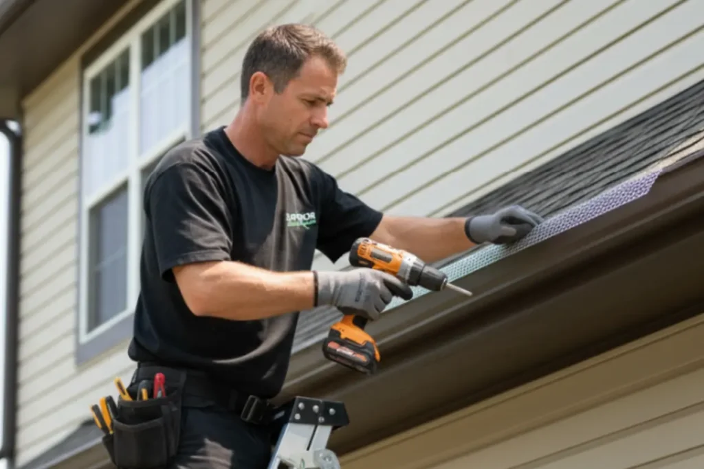 Gutter guard installation expert